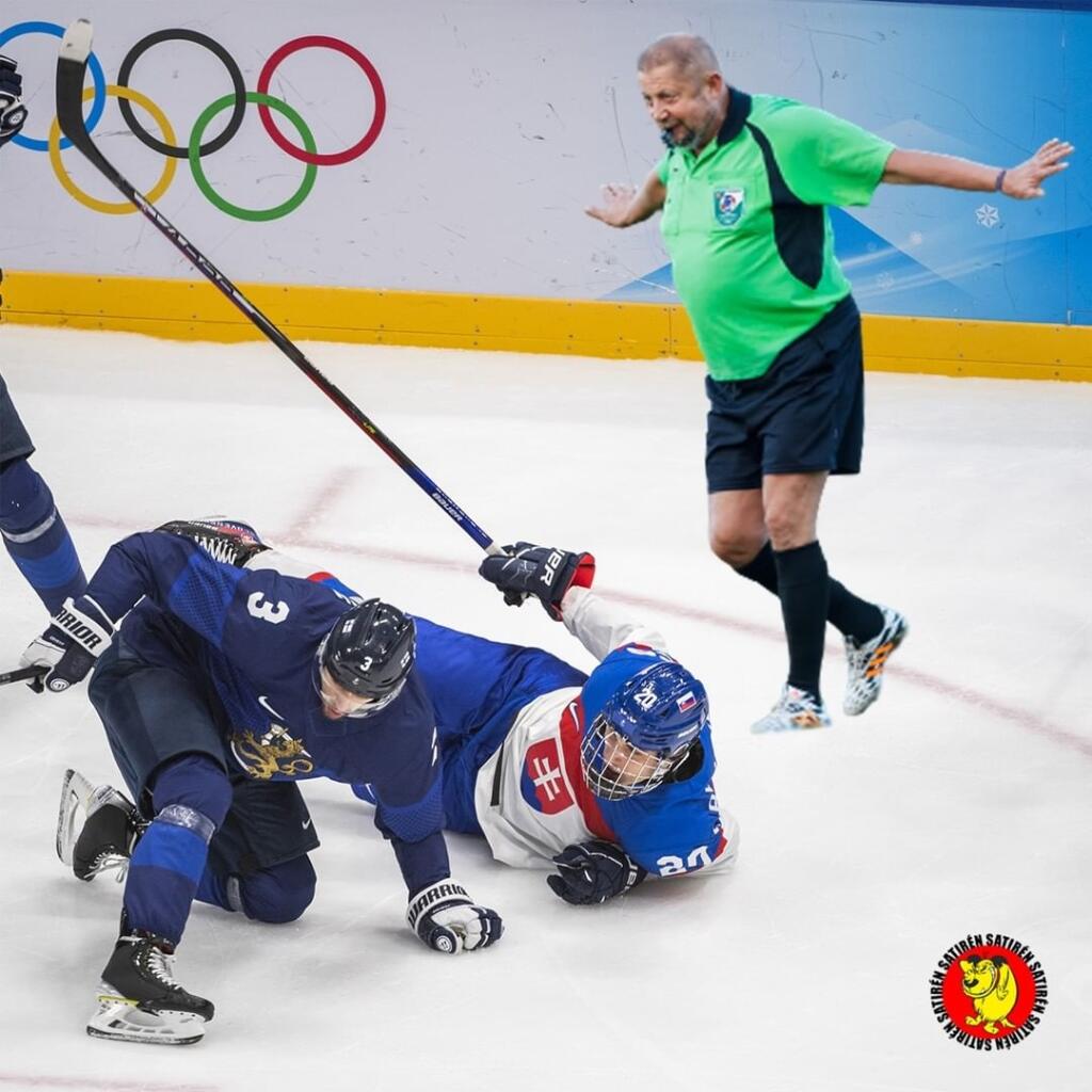 Ako by to vyzeralo, keby na olympiáde bojovali o medaily naši politici? Štefan Harabin by vraj rozhodoval hokejový zápas.