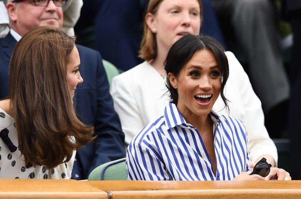 Vojvodkyne Kate Middleton (36) a Meghan Markle (36) si spoločný deň náramne užili.