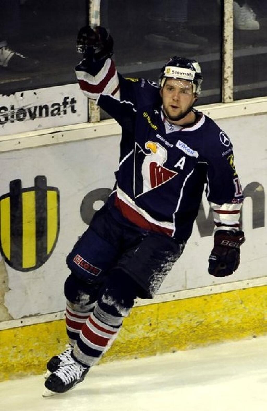 Martin Hujsa v drese bratislavského Slovana.