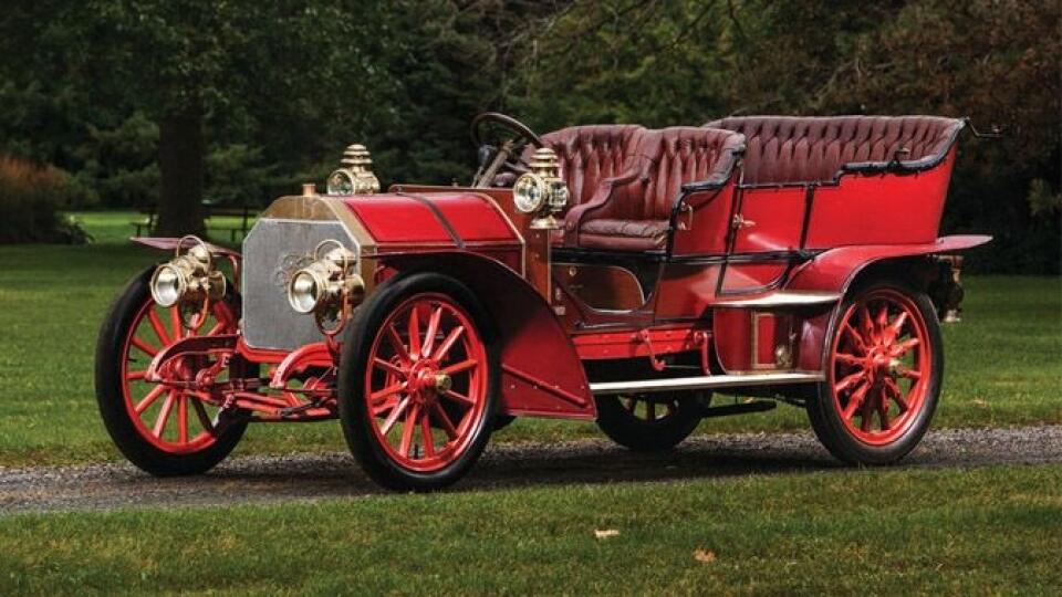 Storočný veterán Fiat 60 HP Five-Passenger Tourer