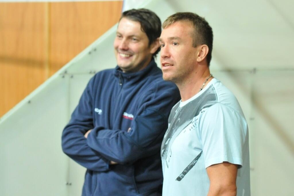 Žigmund Pálffy (vpravo).