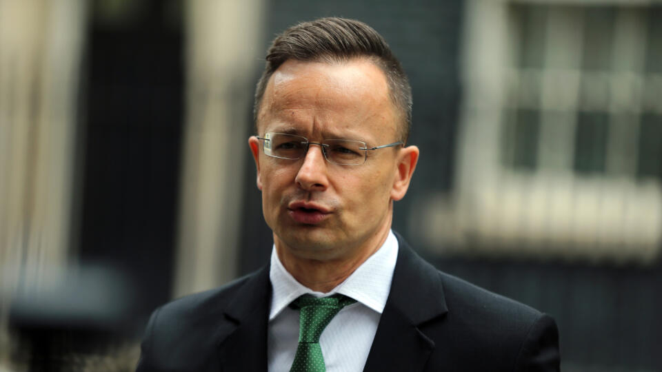 London,,United,Kingdom,-,May,28,2021:,Hungarian,Foreign,Minister