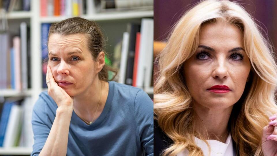 Alexandra Kusá a Martina Šimkovičová