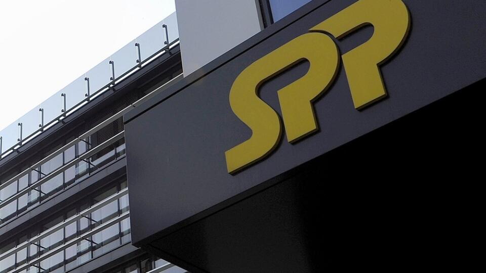 Logo Slovenského plynárenského priemyslu.