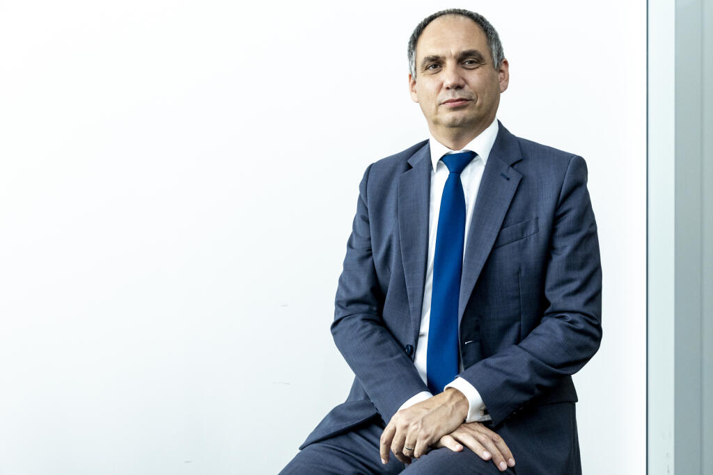 Na snímke je generálny riaditeľ Eximbanky - Marián Janočko. 