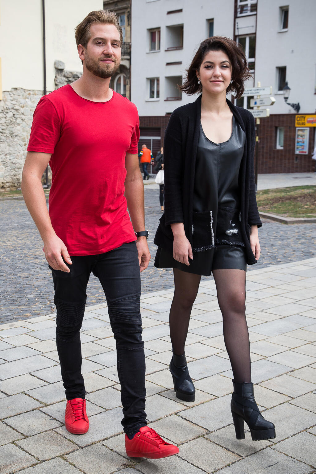 Samuel Tomeček a Celeste Buckingham