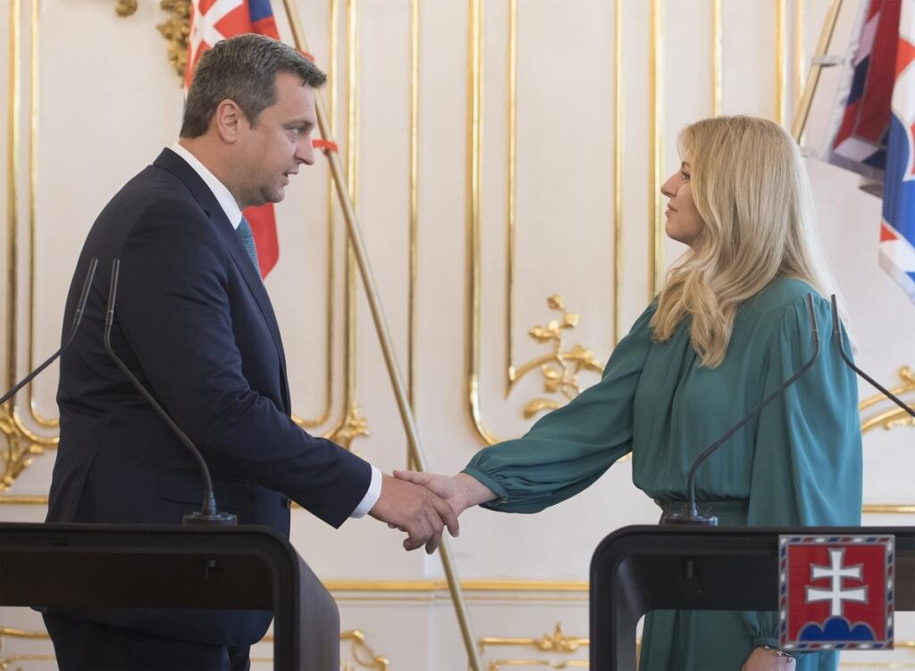 SR prezidentka Čaputová Danko prijatie BAX