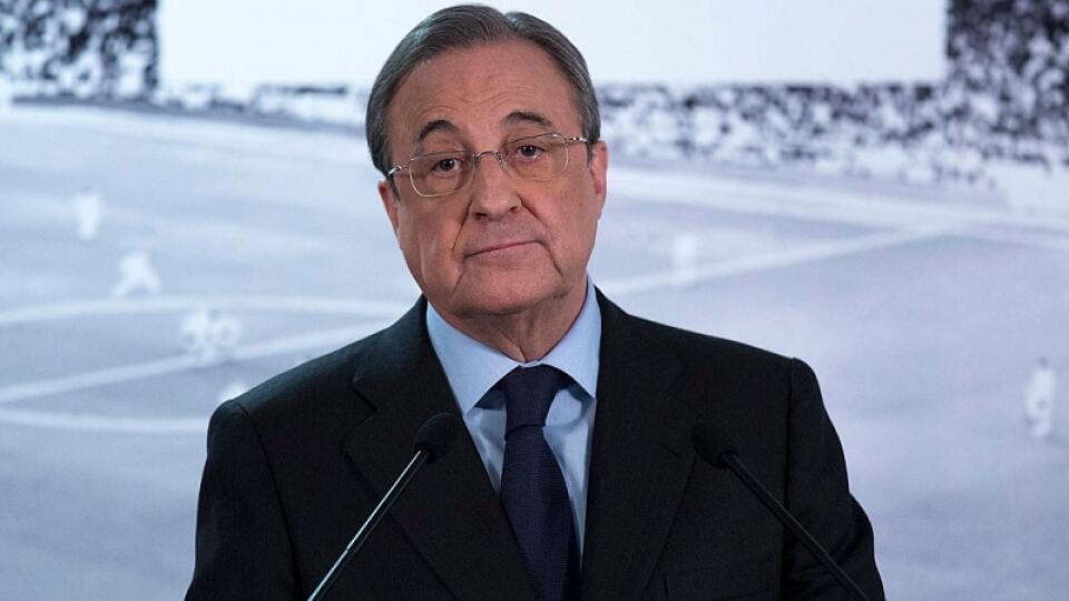 Prezident Realu Madrid Florentino Perez