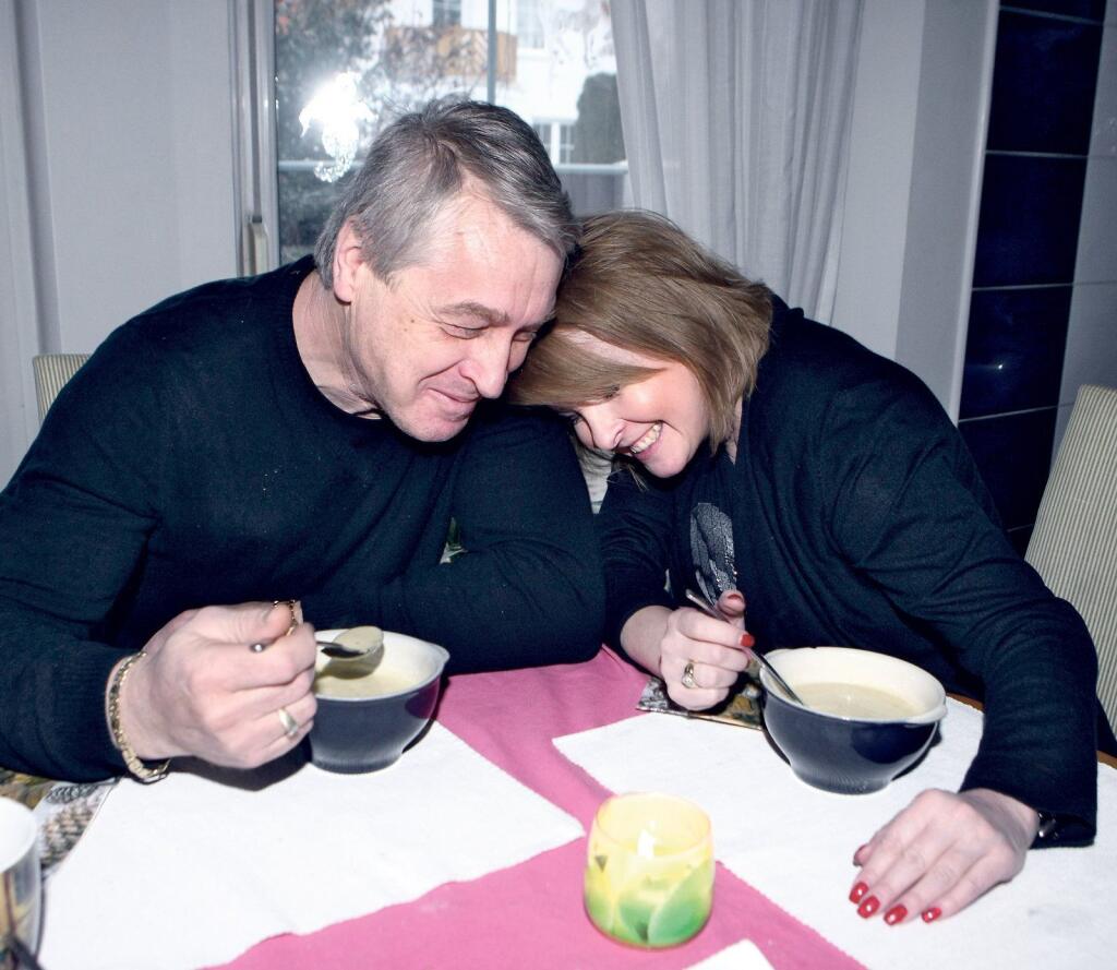 Iveta s manželom Josefom Rychtářom.