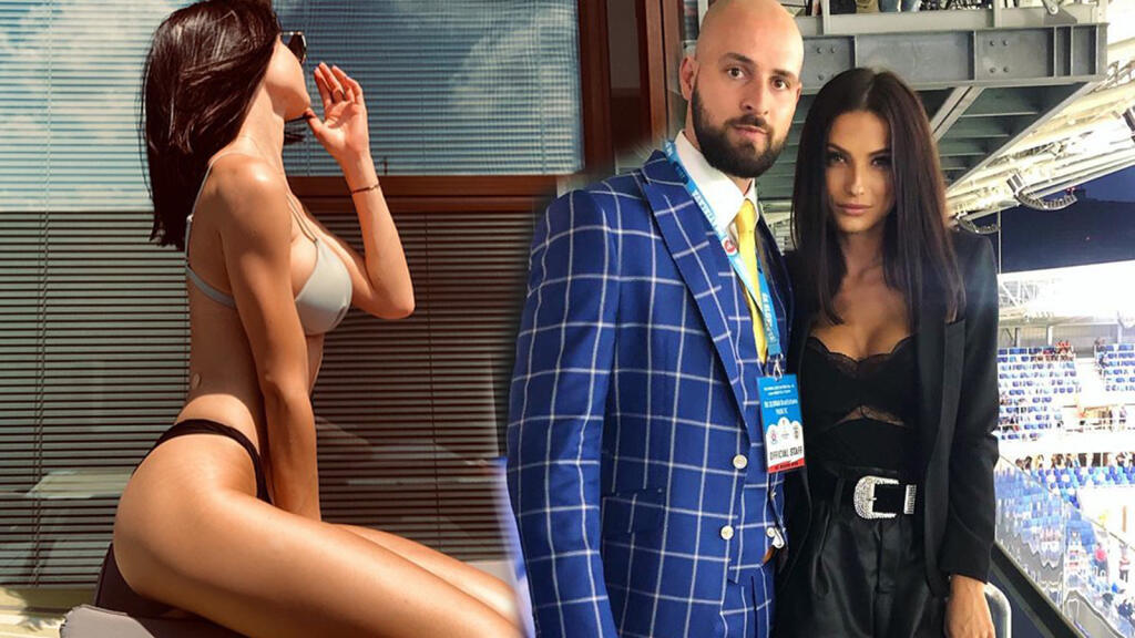 Odvaha jej veru nechýba. Po boku viceprezidenta futbalového Slovana Bratislava Ivana Kmotríka mladšieho stojí modelka Lenka Petrovičová. Brunetka je na novom Tehelnom poli ako doma a priestory futbalového svätostánku využila aj na pikantné fotenie pre pánsky magazín.