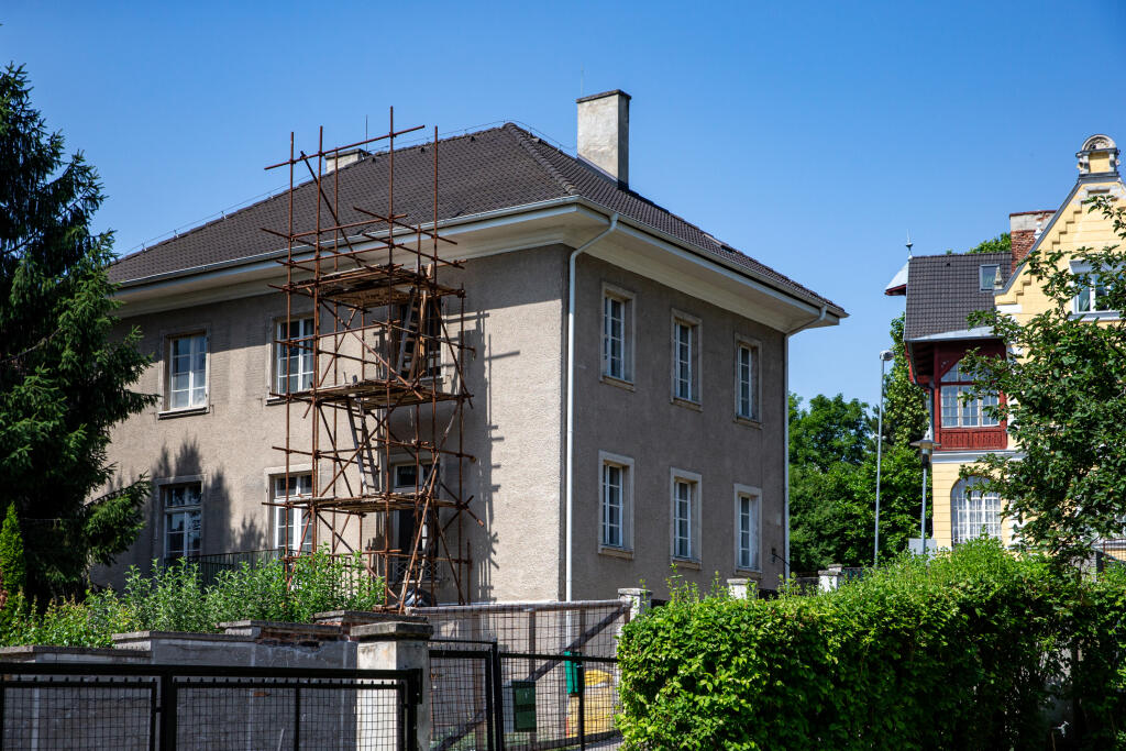 Na snímke je nehnuteľnosť ktorú vlastnila zosnulá herečka Eva Krížiková v starom meste Bratislavy.