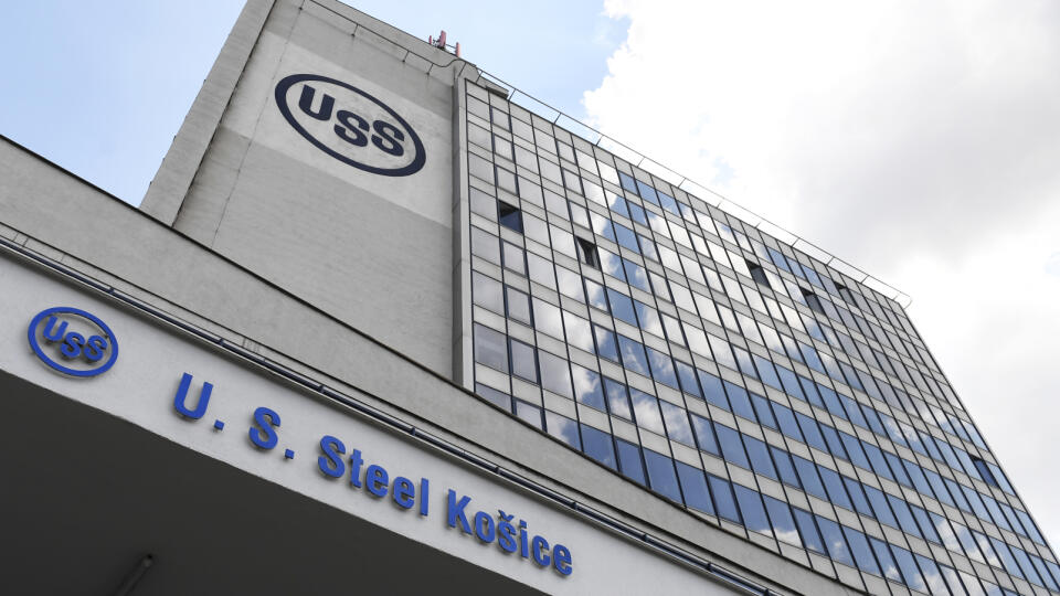 Na snímke administratívna budova U. S. Steel Košice 3. augusta 2022. FOTO TASR – František Iván