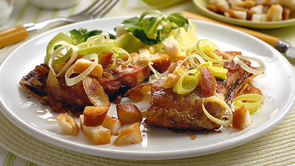 Pečený kapor s pórom. Vyskúšajte tento zaujímavý recept!