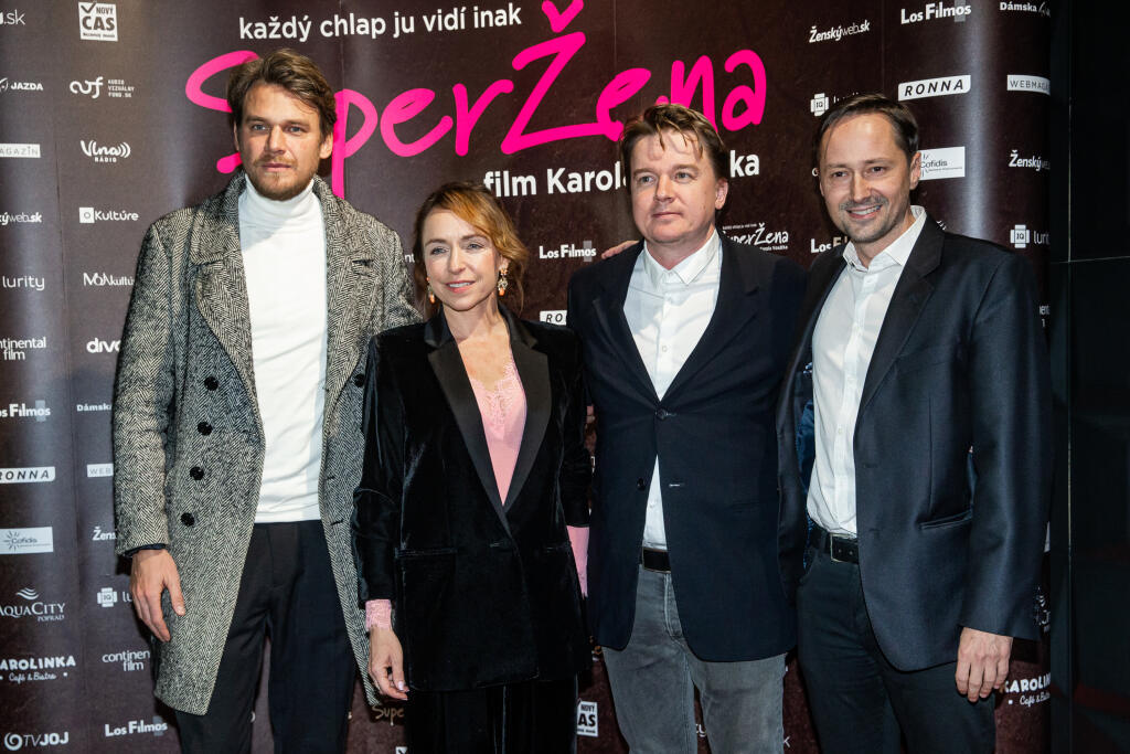 Vojtěch Dyk, Tatiana Dyková, Petr Kolečko a Jaroslav Plesl.