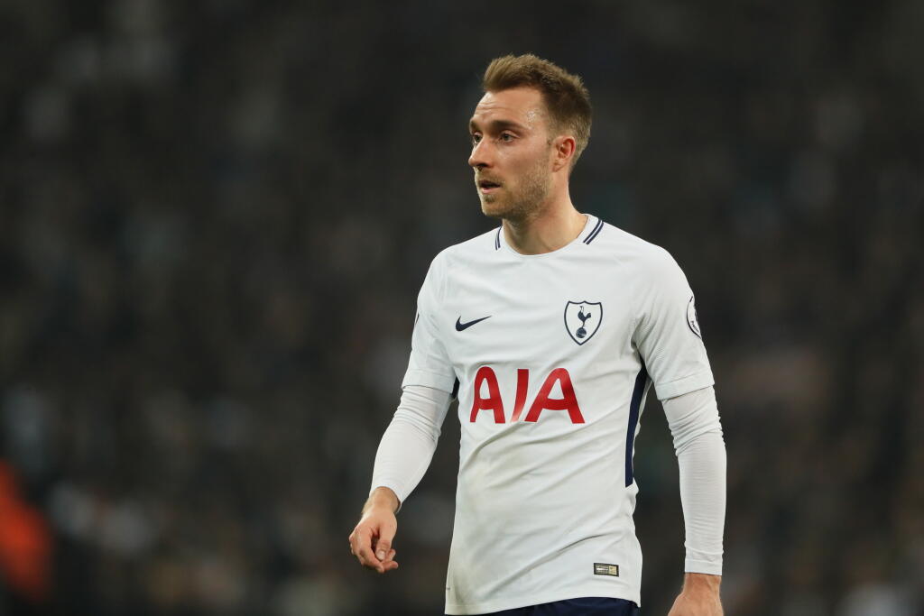 Christian Eriksen ešte v drese Tottenhamu Hotspur.