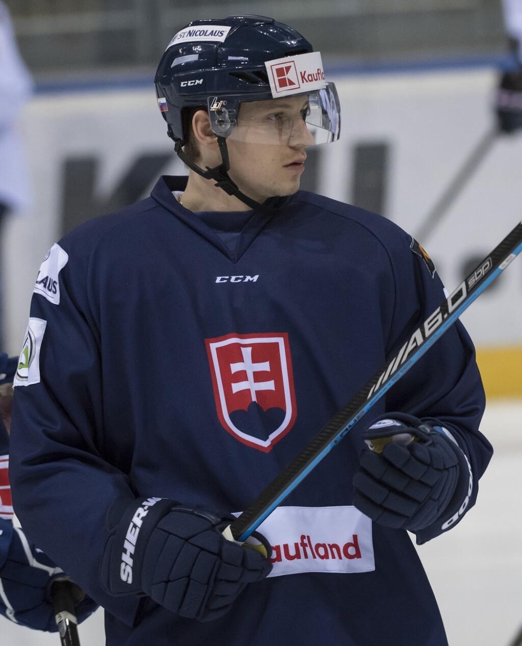 Slovenský reprezentant Dávid Bondra v príprave na MS.