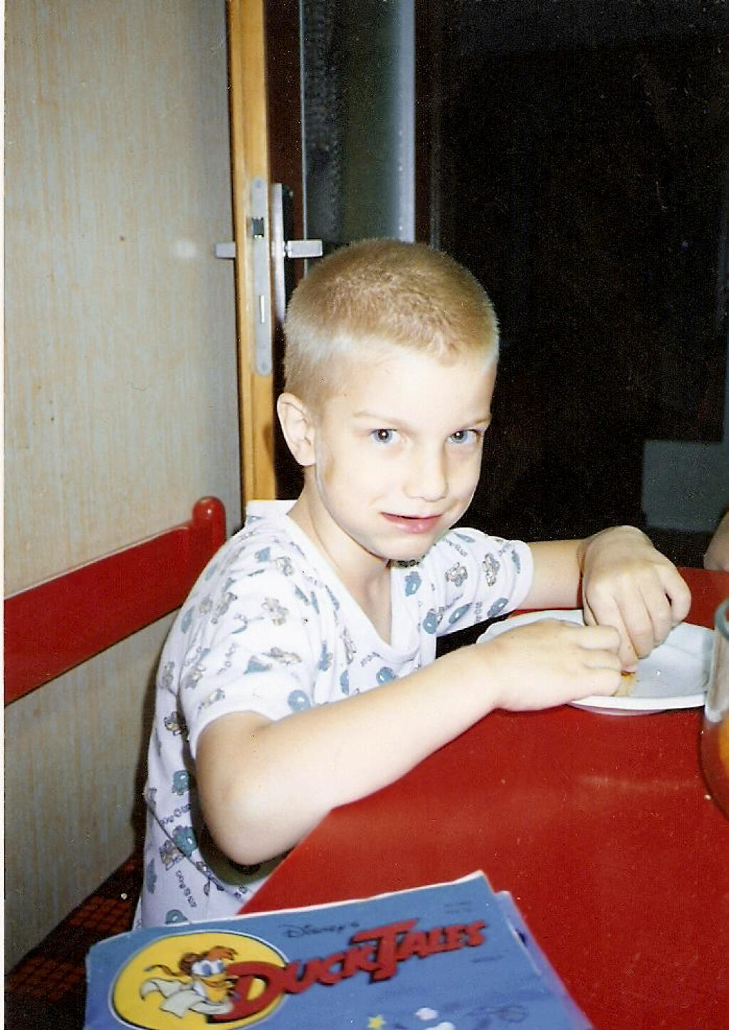 Lukáš ako dieťa
