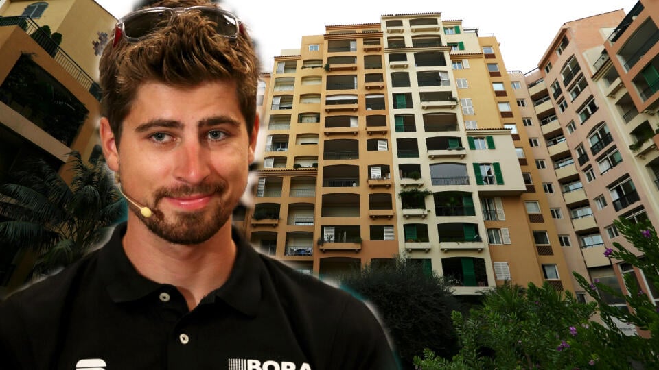 Hviezdny slovenský cyklista Peter Sagan zmenil po rokoch svoju adresu v Monaku.