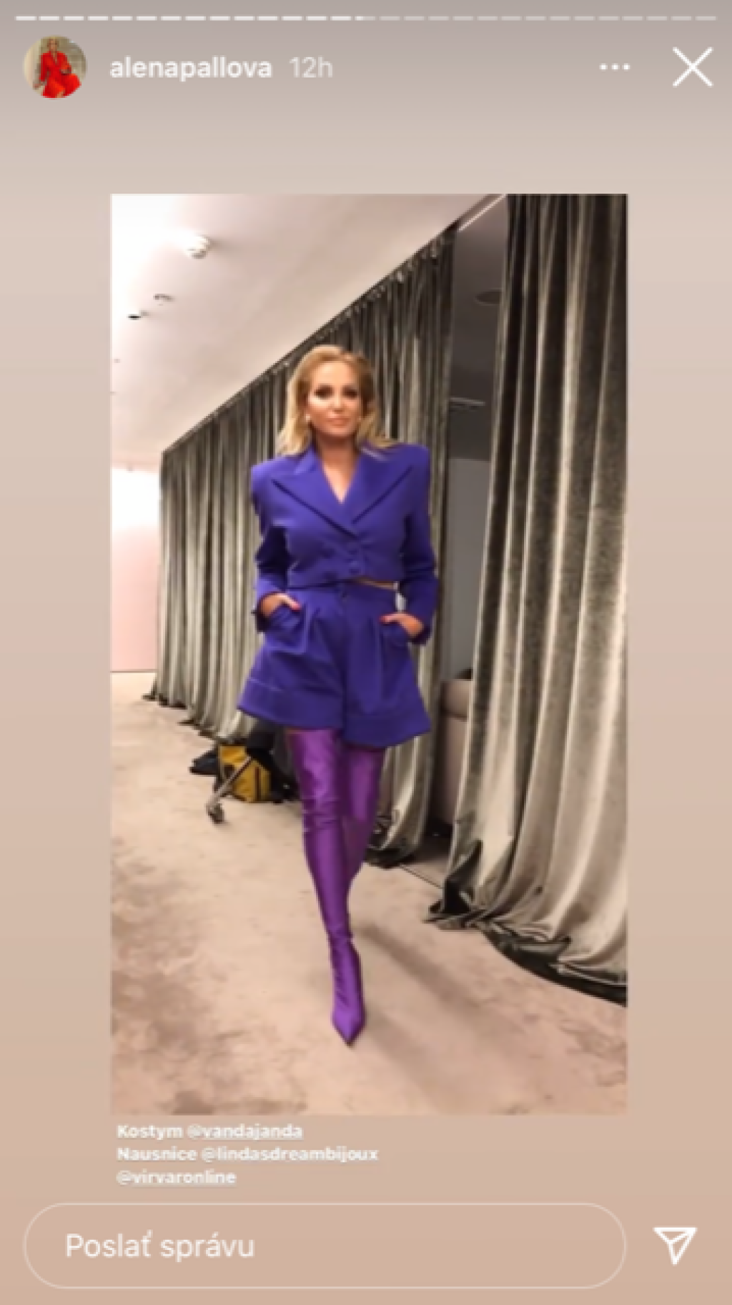 Alena Pallová sa zahrala na modelku.