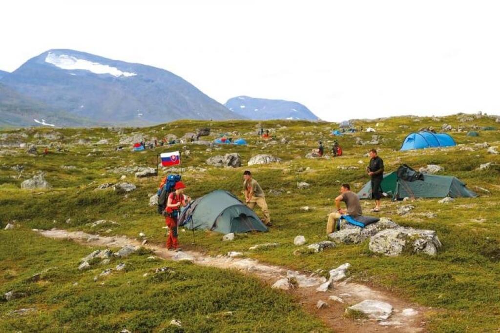 110 km pešo za polárnym kruhom