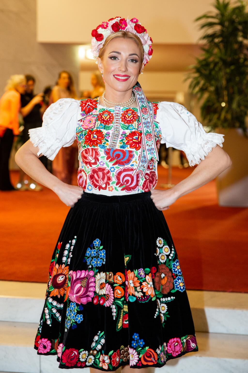 Simanová prišla na galavečer Slovenka roka v rokoch 2018 a 2019 v kroji, v ktorom bola neprehliadnuteľná.