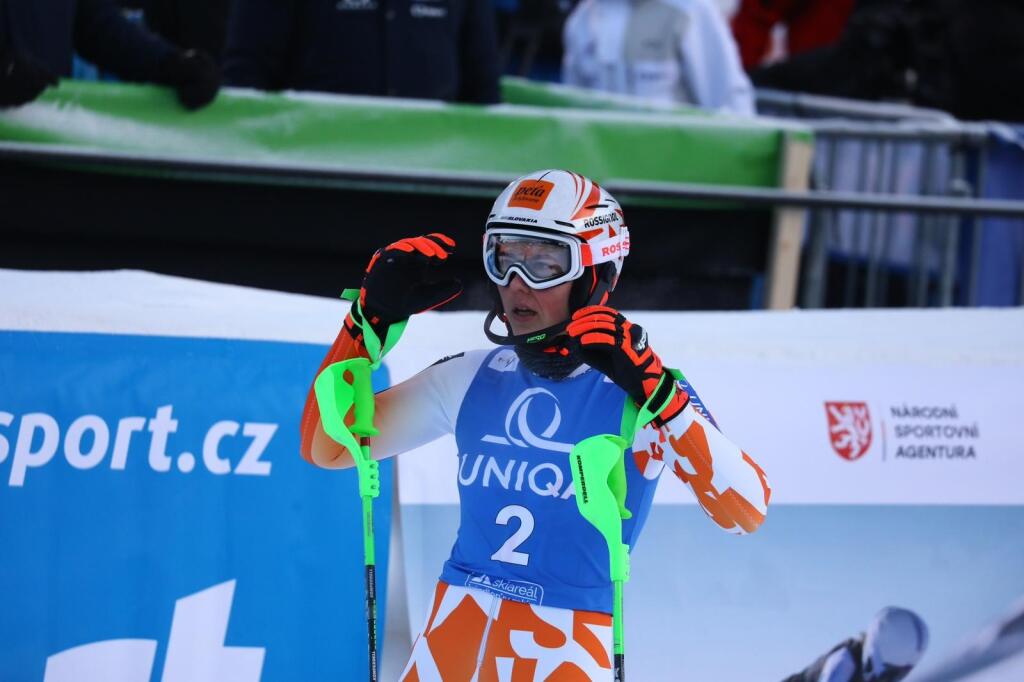 Petra zišla do cieľa celá premrznutá.