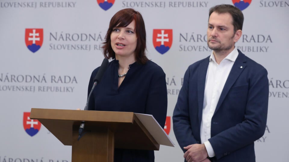 Igor Matovič a Veronika Remišová