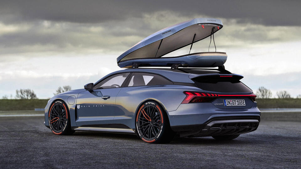 Audi e-tron GT quattro Shooting Brake.