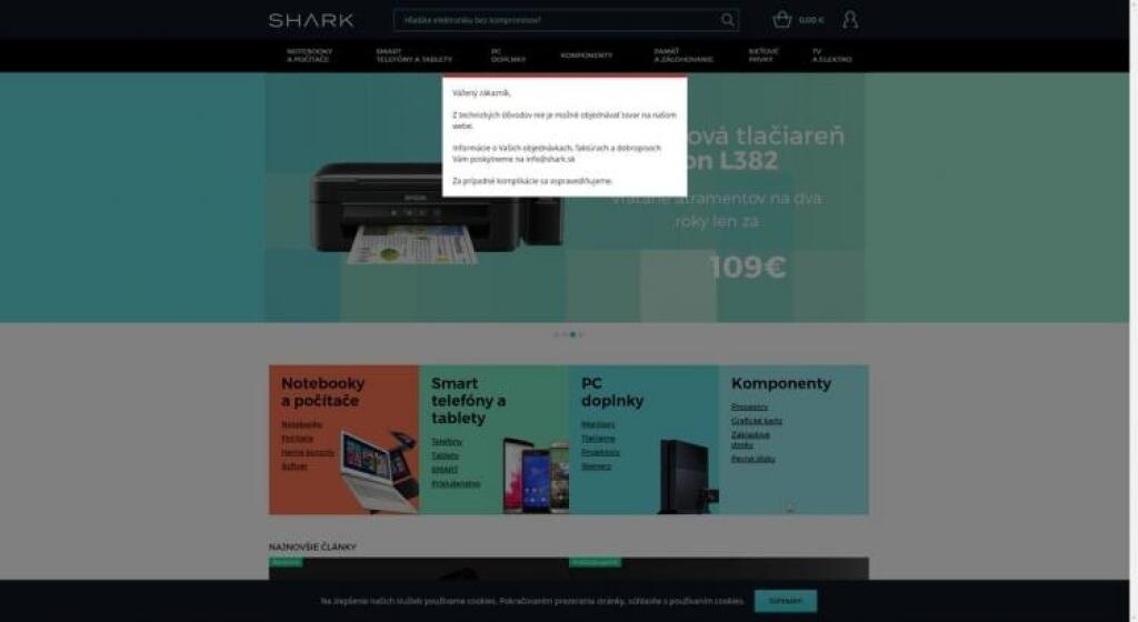 Shark Computers končí