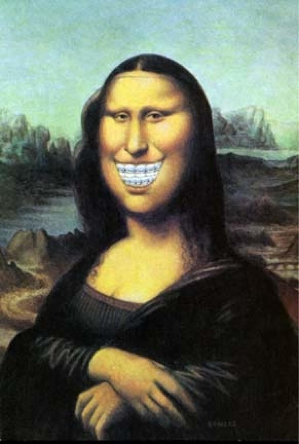 Мона Лиза улыбается