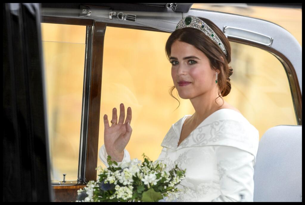 Svadba princeznej Eugenie a Jacka Brooksbanka.