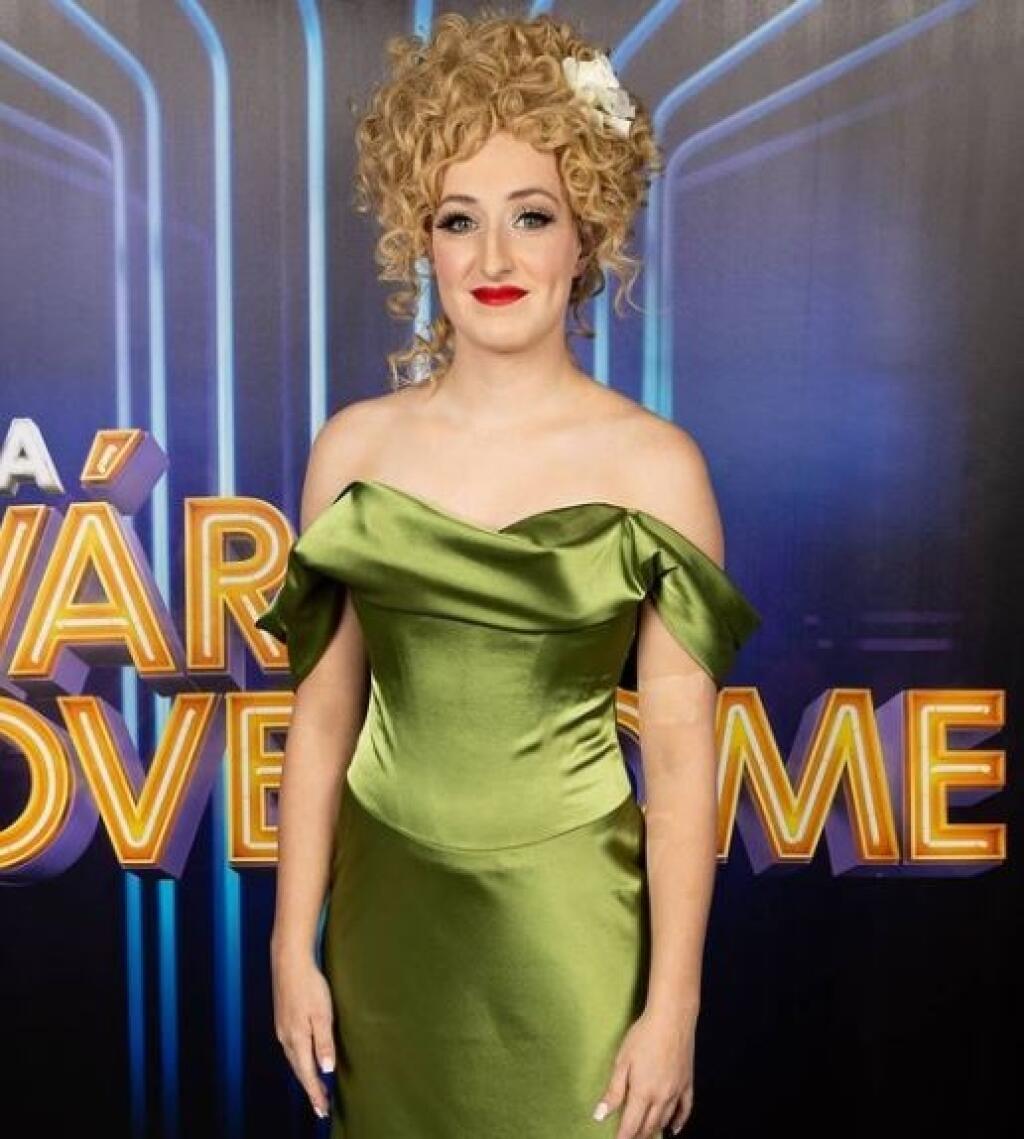 Barbora Piešová ako Christina Aguilera.