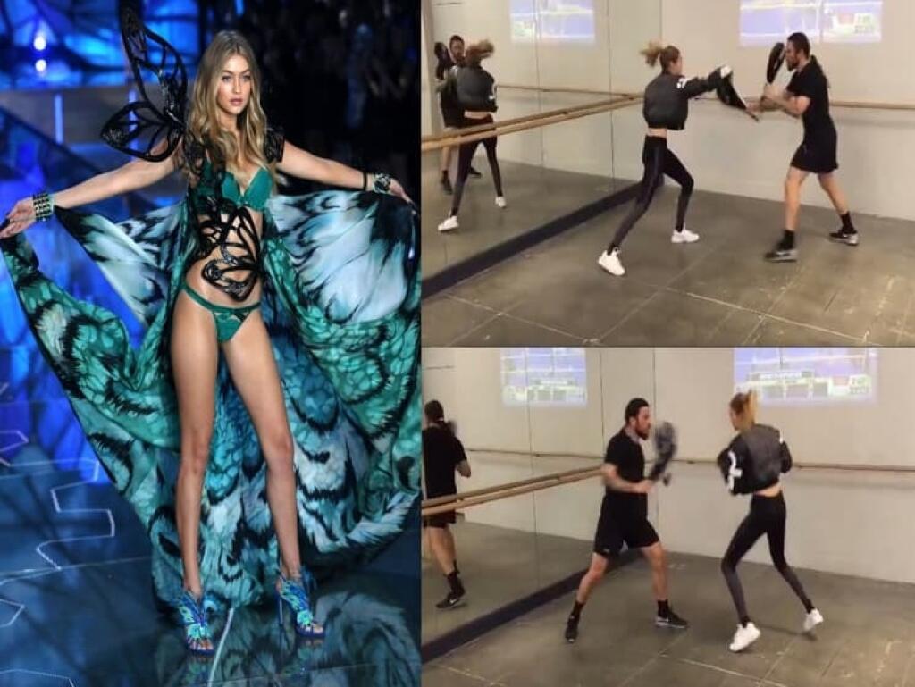Krásna Gigi Hadid už o 6 ráno začína svoj deň s osobným trénerom na hodine intenzívneho boxu.