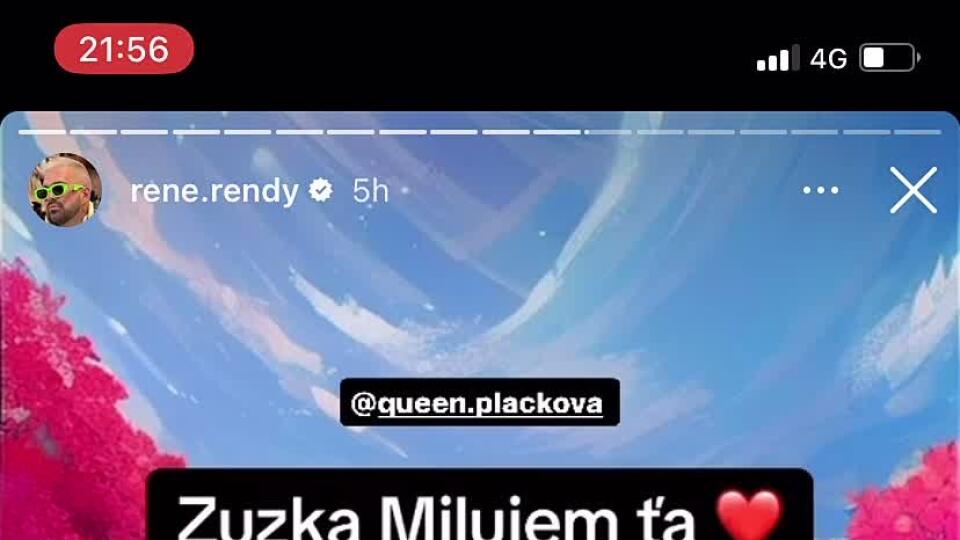 Originálne vyznanie lásky pre Zuzanu Plačkovú od manžela