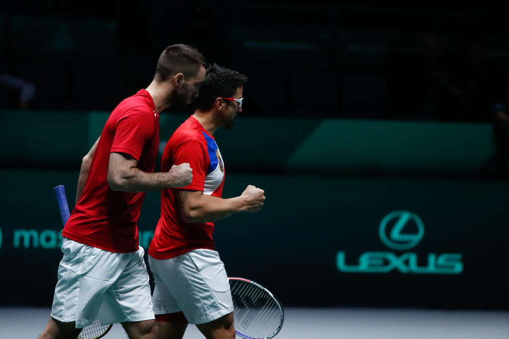 Viktor Troicki a Janko Tipsarevič.