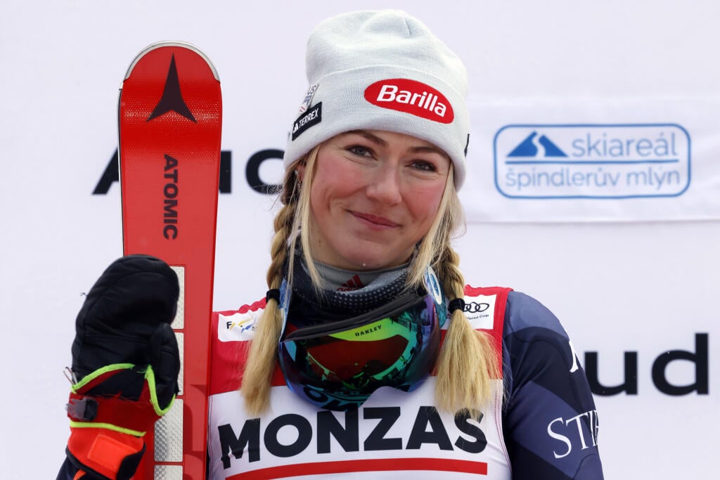Mikaela Shiffrinová si preteky v Špindlerovom Mlyne poriadne užila.