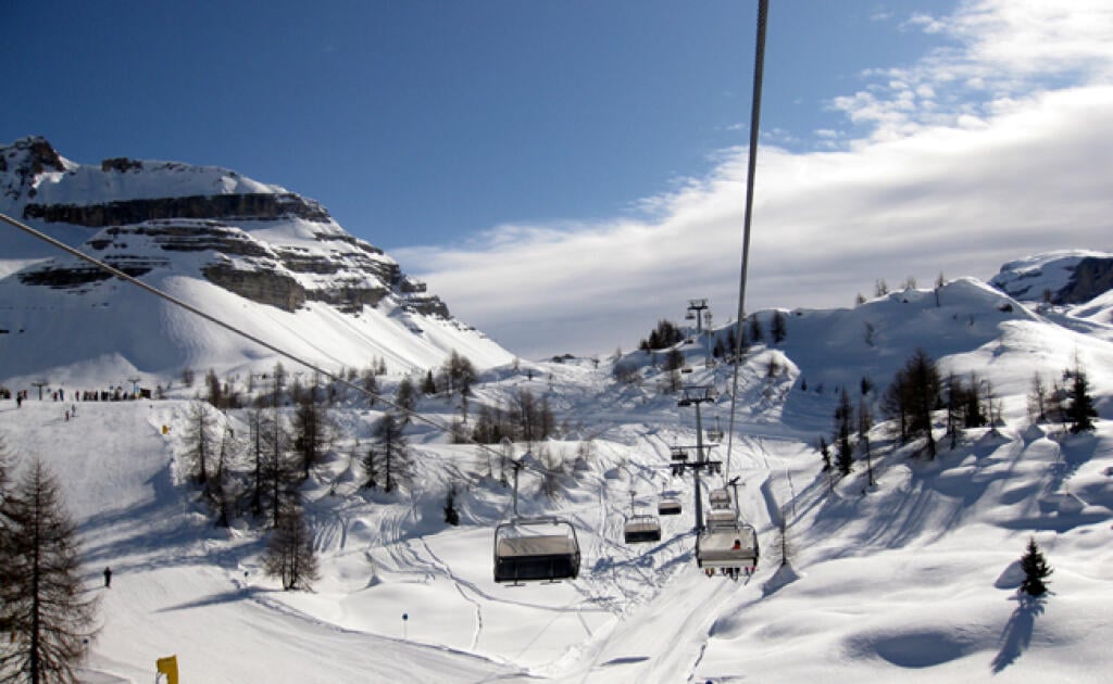 Talianske Dolomity majú dobré podmienky na lyžovanie i relax.