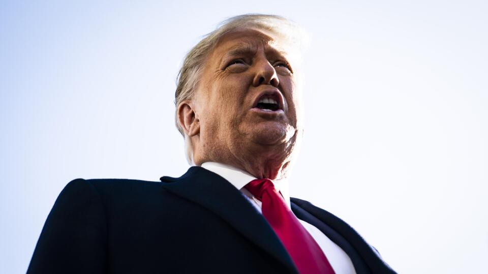 Donald Trump po útoku na Kapitol vystúpil v Texase.