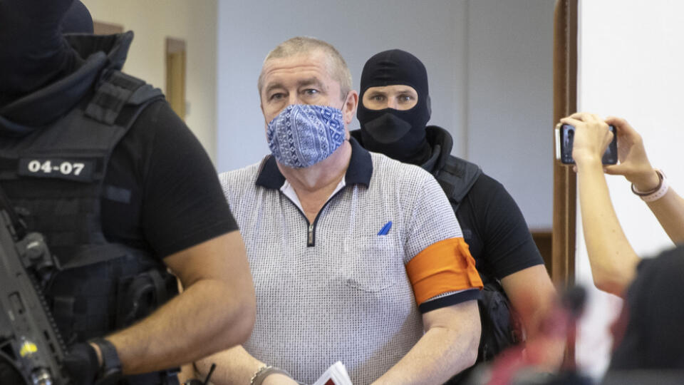 Súdne pojednávanie s bývalým špeciálnym prokurátorom Dušanom Kováčikom a Špecializovanom trestnom súde v Pezinku. Na snímke je Dušan Kováčik.