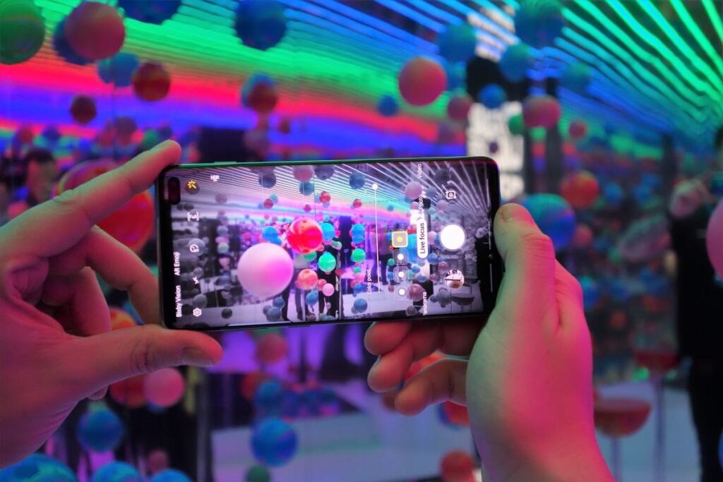 Jeden z režimov fotoaparátu Galaxy S10+