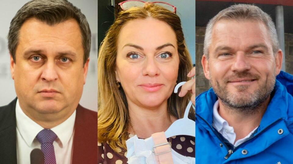 Andrej Danko, Monika Beňová, Peter Pellegrini