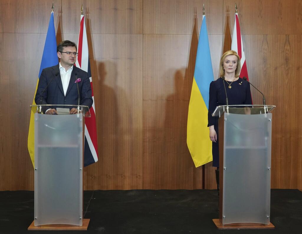 Dmytro Kuleba Liz Trussová