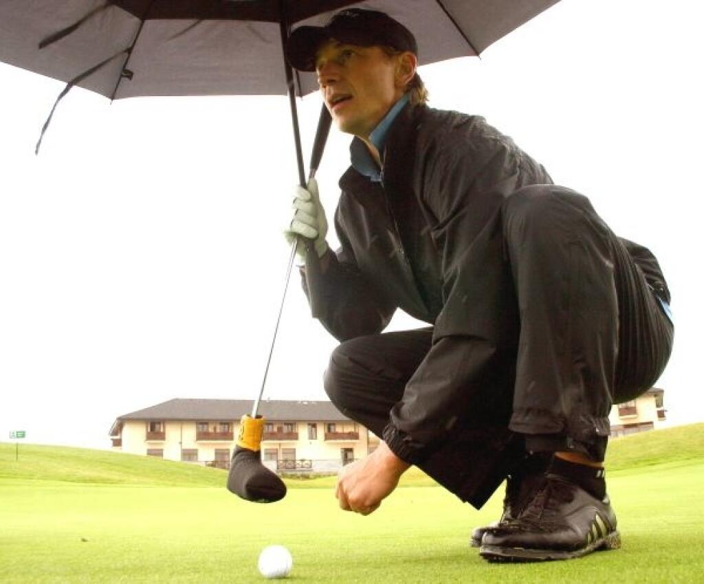 Peter Bondra je náruživý golfista.