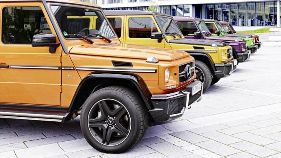 Mercedes G Crazy Color