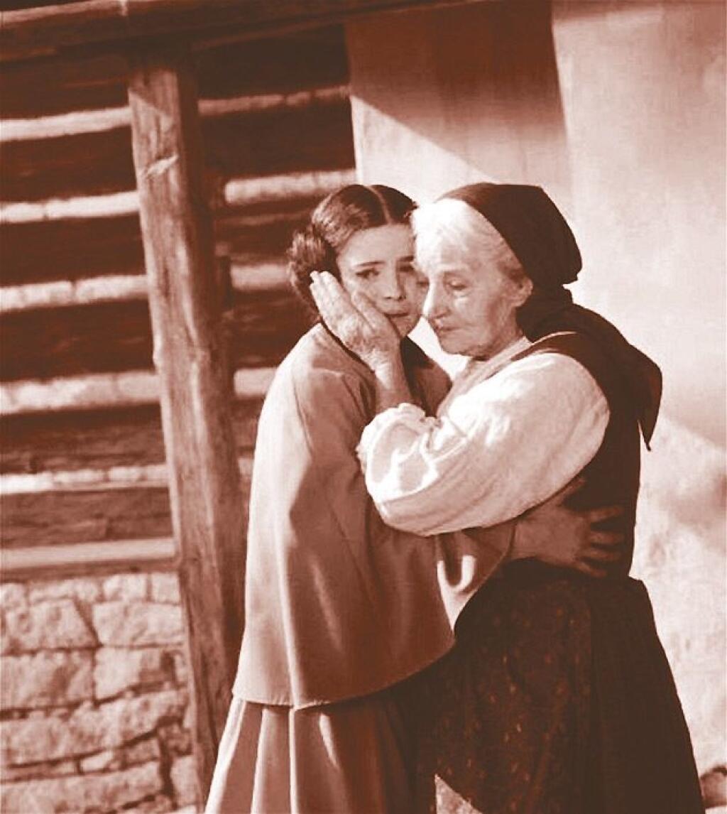 Libuše Šafránková ako Barunka v slávnej Babičke.