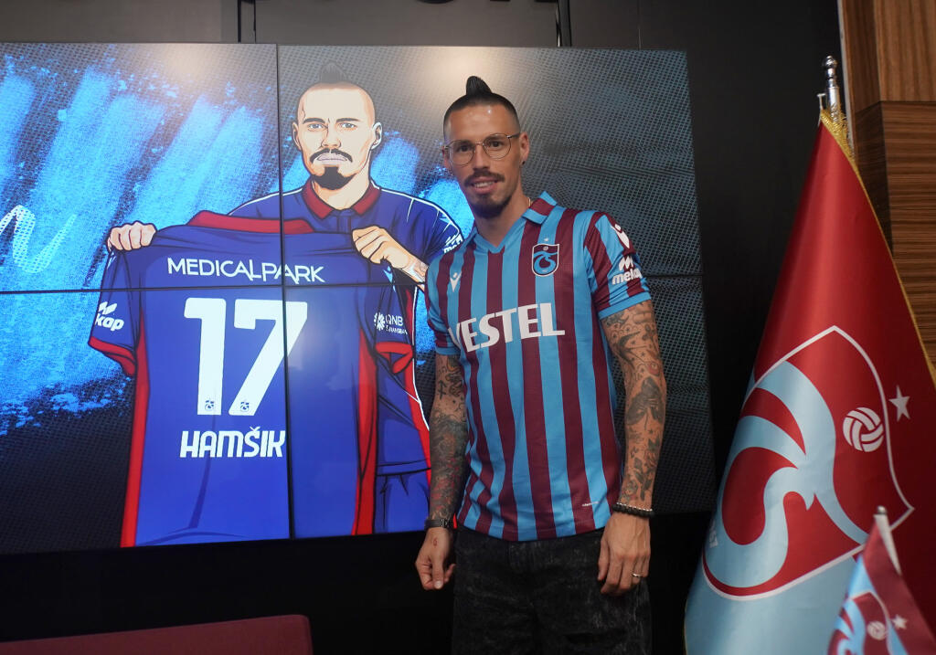 Marek Hamšík je novou posilou Trabzonsporu.