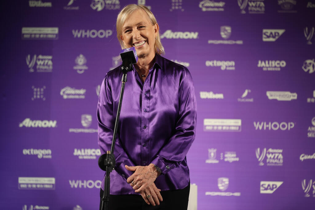 Legendárna tenistka Martina Navrátilová sa svojou sexuálnou orientáciou nikdy netajila.