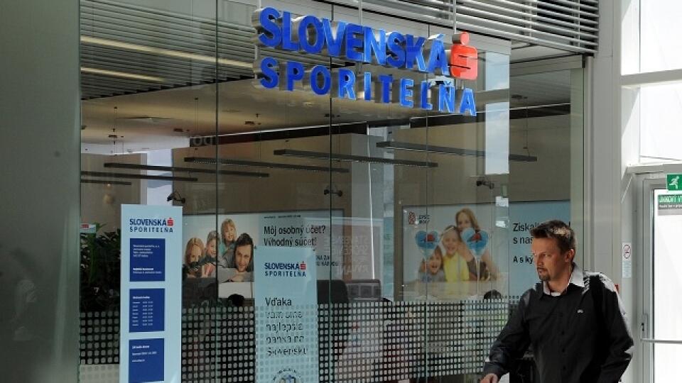 Slovenská sporiteľňa v Košiciach.