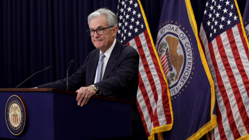 Federal Reserve Chair Jerome H. Powell Holds News Conference At Federal Open Market Committee Meeting