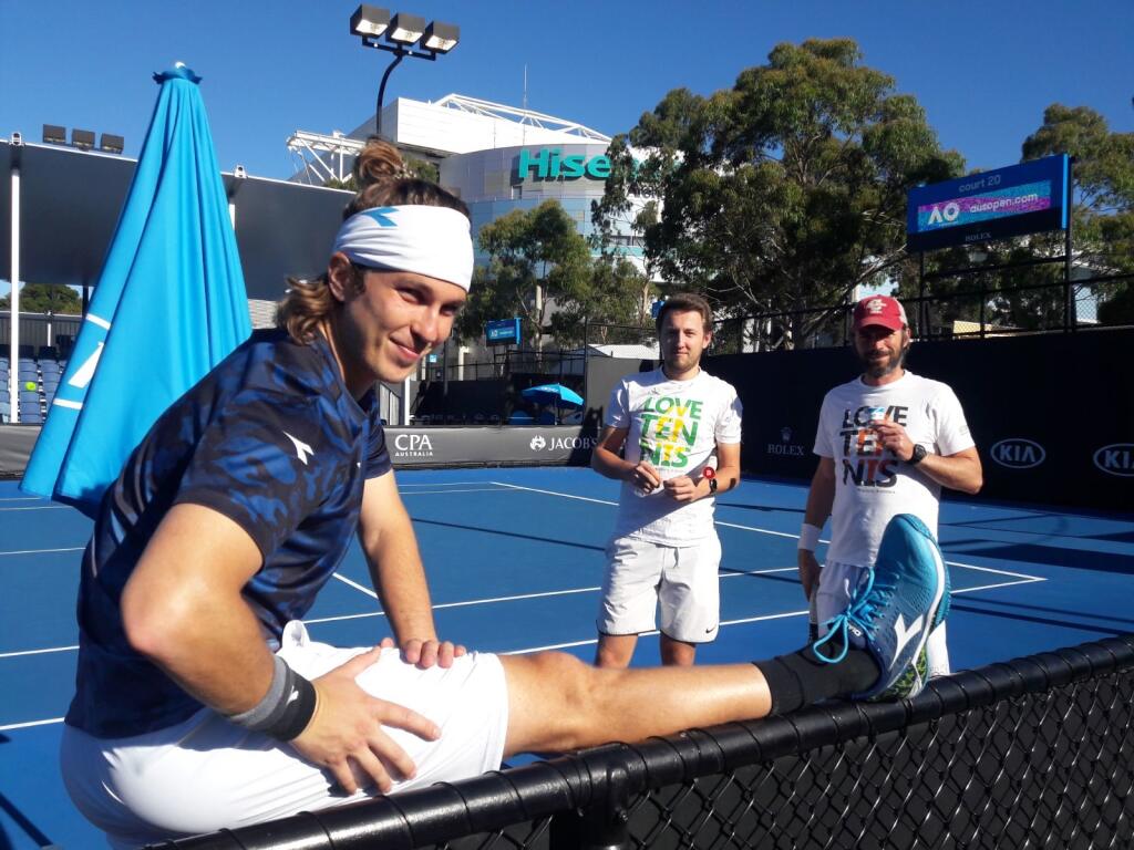 Lukáš Lacko na Australian Open.